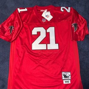 Falcons Authentic Throwback Deion Sanders Jersey